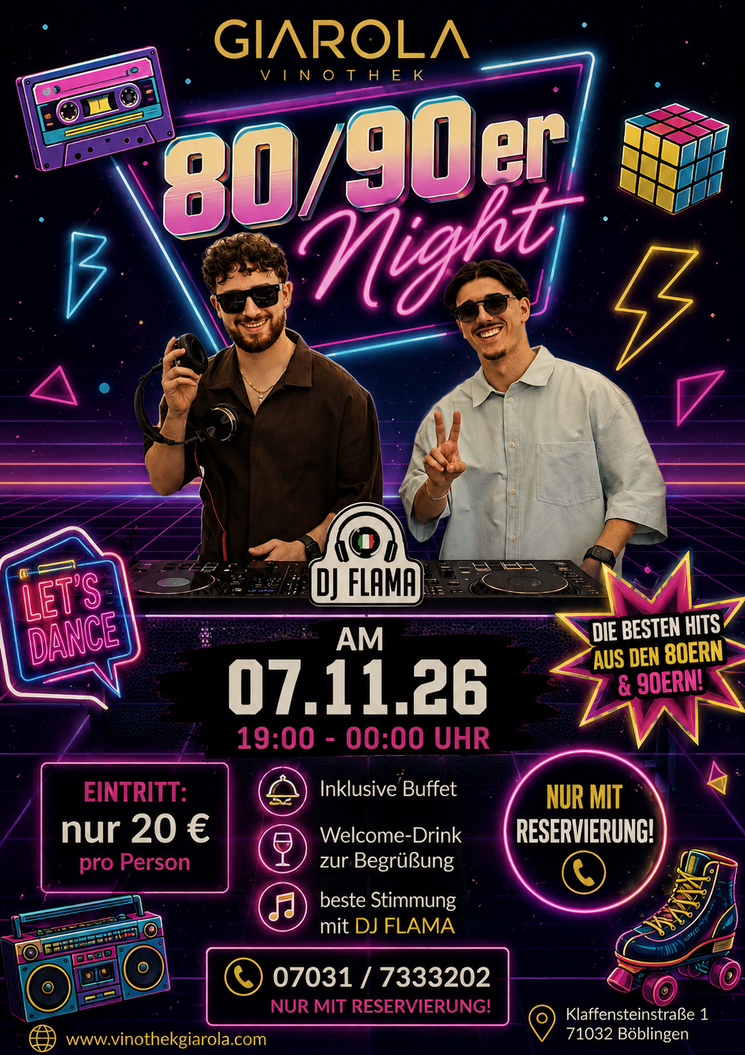 🕺💿 BACK TO THE 80s & 90s! 💿🕺