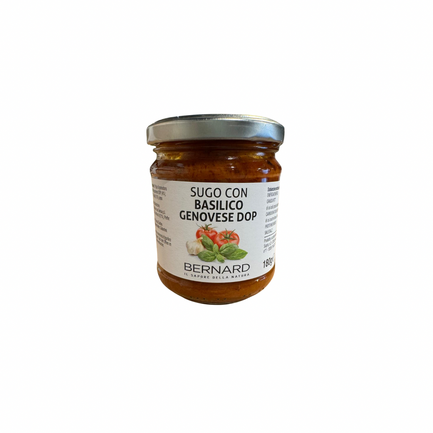SUGO CONBASILICO GENOVESE D.O.P 180g