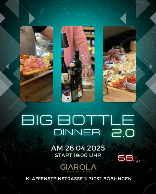 Big Bottle 2.0 Eintrittskarte P.p