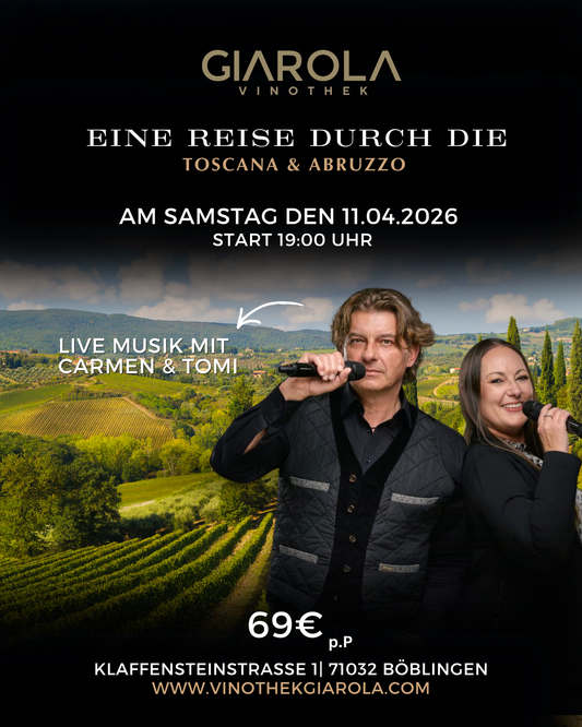 EINE REISE DURCH DIE TOSCANA & ABRUZZO