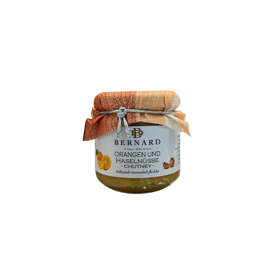 Bernard Chutney Orangen und Haselnüsse 100g