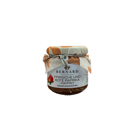 Bernard Chutney Pfirsiche und Rote Paprika 100g